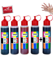 PERFECTİON GI-40 BK GI-40 CMY Canon Tanklı Yazıcı Uyumlu Mürekkep Seti 5X500 gr. 35.000 sf.