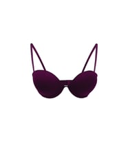 Eros Double Push-Up Straplez Sütyen (Bordo)