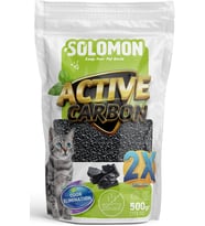Active Carbon 500 Gr Koku Giderici - Kedi Kumu Koku Giderici Kokusuz Kedi Tuvaleti Doğal Kum Kokusu Önleyici Aktif Karbon