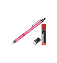 Rotring Okul Seti Visuclick Versatil + Uç Silgi 0.7 MM Pembe
