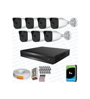 Provzen RV HiLook 7 Kameralı Full HD Geniş Açı Güvenlik Kamerası