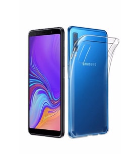 Samsung A9 2018 Şeffaf Tıpalı Kamera Korumalı Lüx Silikon Kılıf