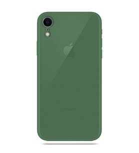 Apple iPhone XR Transparent Slim Case Yeşil