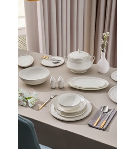 Aryıldız Serenity 60 Parça Porselen Yemek Takımı Ar259764