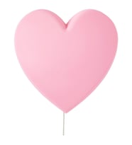 Çocuk Duvar Lambası, Pembe, LED'li