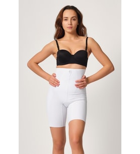 BEYAZ MI Emay 2814 Double Yüksek Bel Boxer Lazer Korse