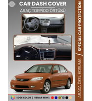 HONDA CIVIC VTEC2 (2003-2005) Torpido Örtüsü Torpido Koruma Tam Uyum Çatlamayı Önler Kolay Montaj