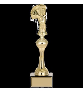ODAK KUPA - Figürlü Kupalar - Briç Figürlü Kupalar FG-029 B - 34 cm