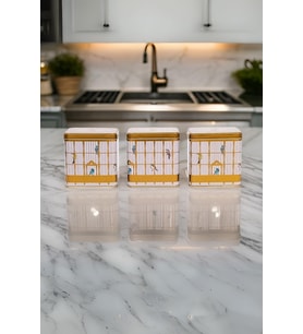 Dikdörtgen Saklama Kabı 80x120 3 Lü Set