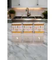 Dikdörtgen Saklama Kabı 80x120 3 Lü Set