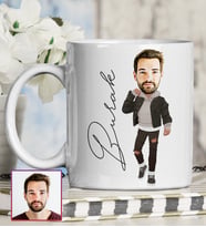 Kişiye Özel Karikatür Tasarım Kupa Bardak 95659