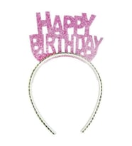 Eva Taç Pembe Happy Bırthday M197