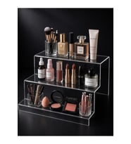 Çok Katlı Pleksi Makyaj ve Takı Organizeri 24x25x8cm