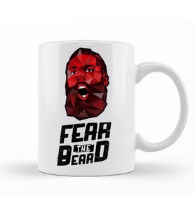 James Harden Fear  The Beard Kupa Bardak Porselen