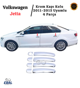 VW Jetta Krom Kapı Kolu 4 kapı 2011-2015 Arası P. Çelik