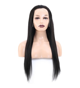 Mulvxprk  Prk02 Front Lace Gerçek Tül Peruk Düz - Doğal - 65-70Cm (Mulvix)