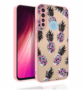 Xiaomi Redmi Note 8 Kılıf Desenli Parlak Nora Kapak