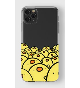 Iphone 11 Pro Uyumlu Baskılı Yumuşak Silikon Şeffaf Telefon Kılıfı