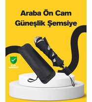 Pratik Ön Cam Güneşliği – Geniş Kapsama Alanı, Kolay Saklama