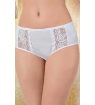 LÜX DRM 2500 Dantelli Likralı Bato Külot (Siyah)