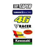 Yamaha - Kawasaki - 46 - Çoklu Sticker