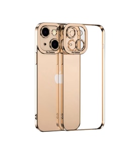 ALLY Fashion Series iPhone 13 Mini 5.4inç Kılıf Renkli Kenar Lazer Çerçeveli Si - SSSSSS1239-8