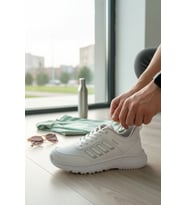 Enoch Unisex Hafif Tabanlı Bağcıklı Yürüyüş ve Koşu Ayakkabısı Günlük Sneaker