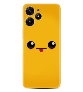 Xiaomi Poco M6 Pro 5G Kılıf Desenli Silikon Platinium Series Yellow Sweet 1817