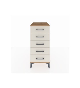 Kronos Komodin 5 Çekmeceli 44x59x96 Çam-Aytaşı