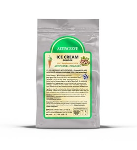 Altıncezve Dondurma Tozu Antep Fıstıklı 1.300 Gr x 10 Adet - (5L Süt)