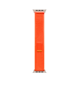 ScHitec 42-44mm Yeni Nesil Apple Uyumlu Akıllı Saat Kordonu Hasır Turuncu