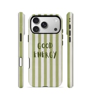 iPhone 17 Pro Max Vorian Çift Katmanlı Kılıf Good Energy Olive