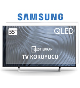Samsung LED TV 55" inç 139 cm Smart Crystal Uhd 4k-8k OLED QLED Qned Televizyon Tv Ekran Koruyucu 