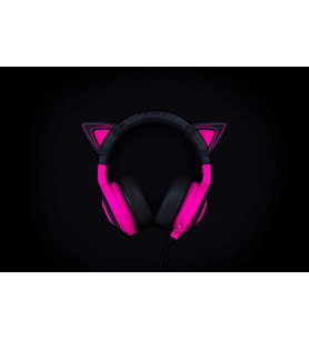 Kitty Ears - Tüm Kraken Kulaklıklar için Kitty Ears (Kraken'inize uyacak şekilde tasarlandı, Ayarlanabilir, Su Geçirmez) Neon