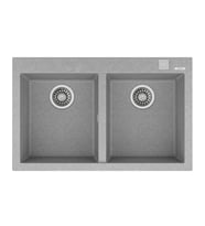 TEKA ForSquare 790 TG Stone Grey Tezgah Üstü Granit Eviye 115260015