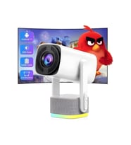 4K Kablosuz Projektör, Ultra HD, Wifi 6, Bluetooth 5.2, Uzaktan Kumanda