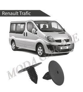 Renault Trafic  Davlumbaz Klipsi 7703077435 M148 25 Adet
