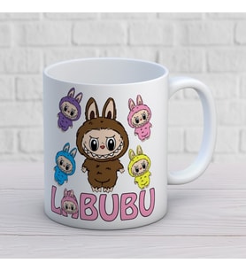 Labubu Baskılı Hediyelik Kupa Mod1