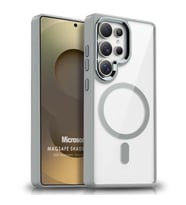 Microsonic Samsung Galaxy S25 Ultra Kılıf MagSafe Shadow Planet Gri (Gri)