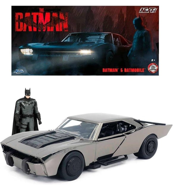 Batmobile Batman 2022 – Version Comic Con Avec Figurine – Jada Toys