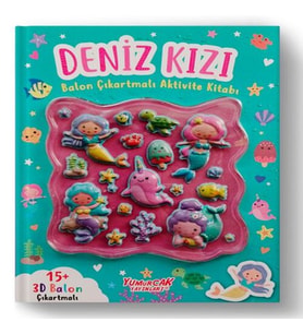 Deniz Kızı Bn Çıkartmalı Aktivite Kitabı