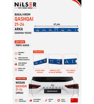 Nissan Qashqai Bagaj Yazısı ( Qashqai) 2021-2024