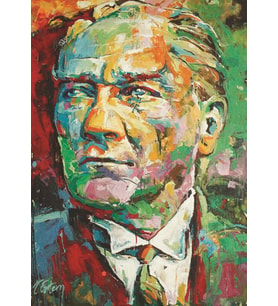 Anatolian 1500 Parça Mustafa Kemal ATATÜRK Puzzle - 4555