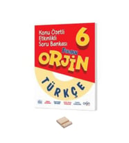 6. Sınıf Orjin Türkçe Konu Özetli Soru Bankası