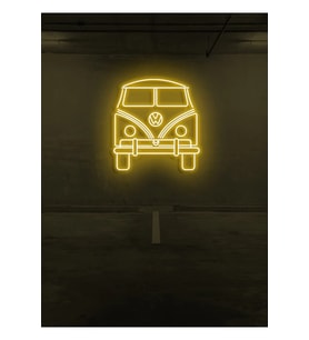 Minibüs Figürlü Neon Tabela