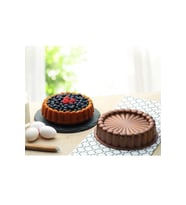 Nehir Papatya Rose Gold Döküm Tart Kalıbı 26 Cm
