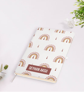 Kişiye Özel İsimli Beyaz Defter-24