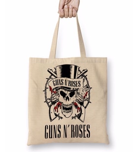 Banda Guns N´ Roses Bez Çanta Uzun Saplı