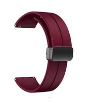 Xiaomi Redmi Watch 5 Active / Redmi Watch 5 Lite Uyumlu Kordon Suya Dayanıklı Quick Release Kayış (Mürdüm)