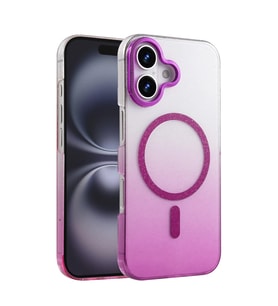 iPhone 16 Glossy Magsafe Kapak - Mor